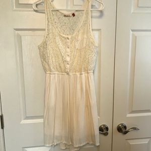 Junior’s Cream Sundress